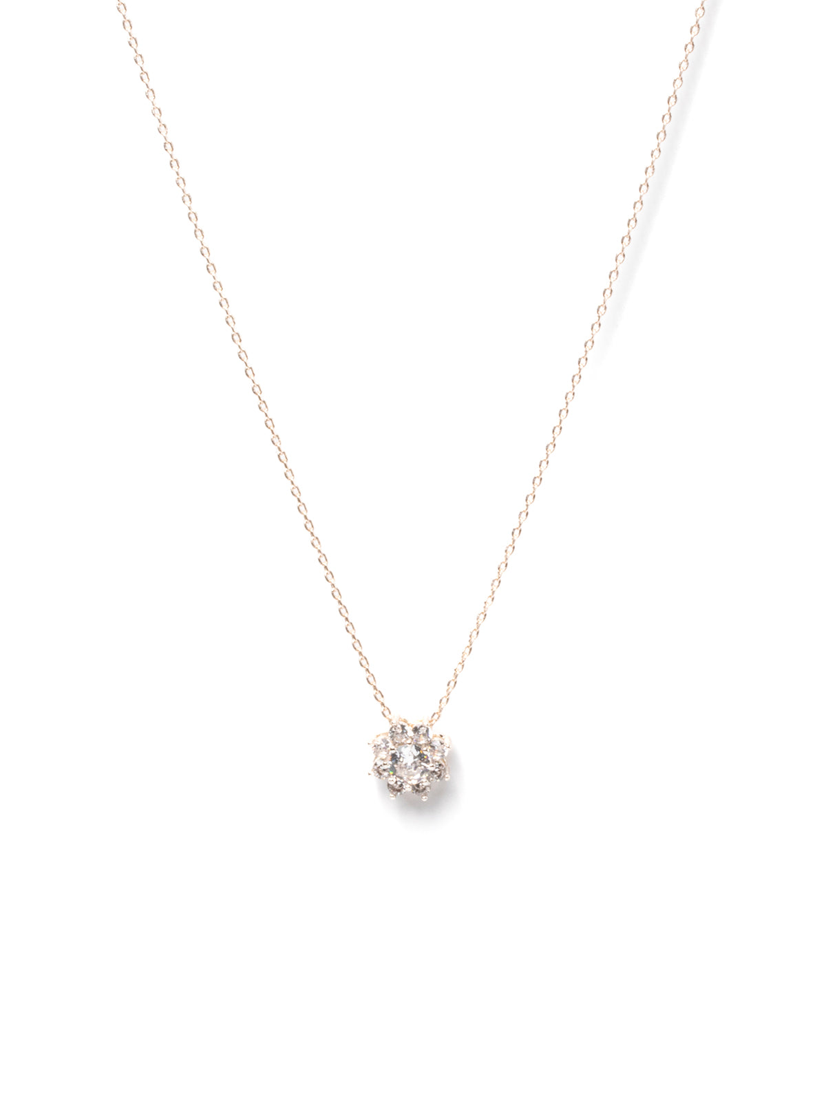 シャインフラワーネックレス