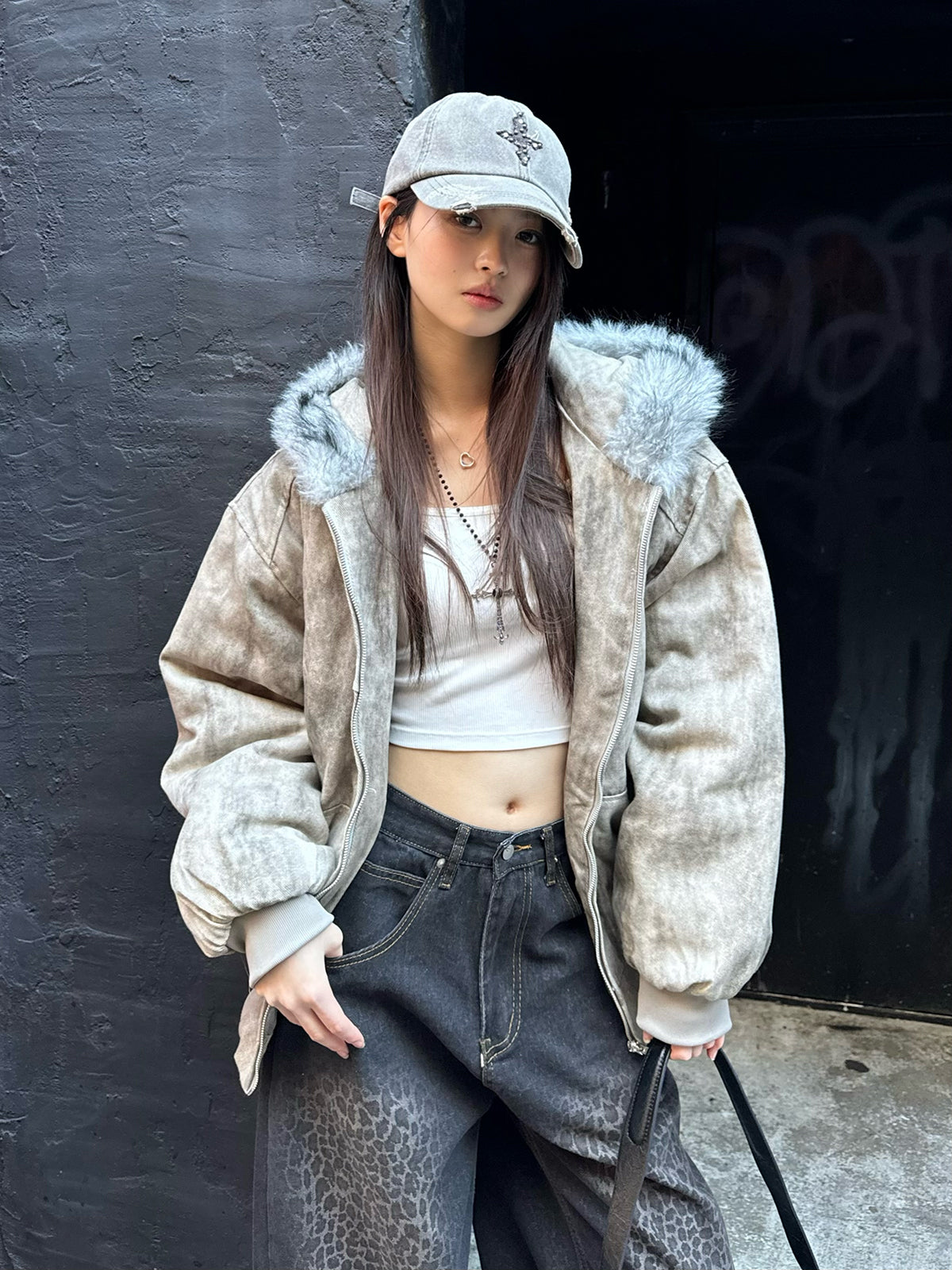 TRIFLE ダーティウォッシュファータッチブルゾン ダーティウォッシュファータッチブルゾン – ANDOR ONLINE