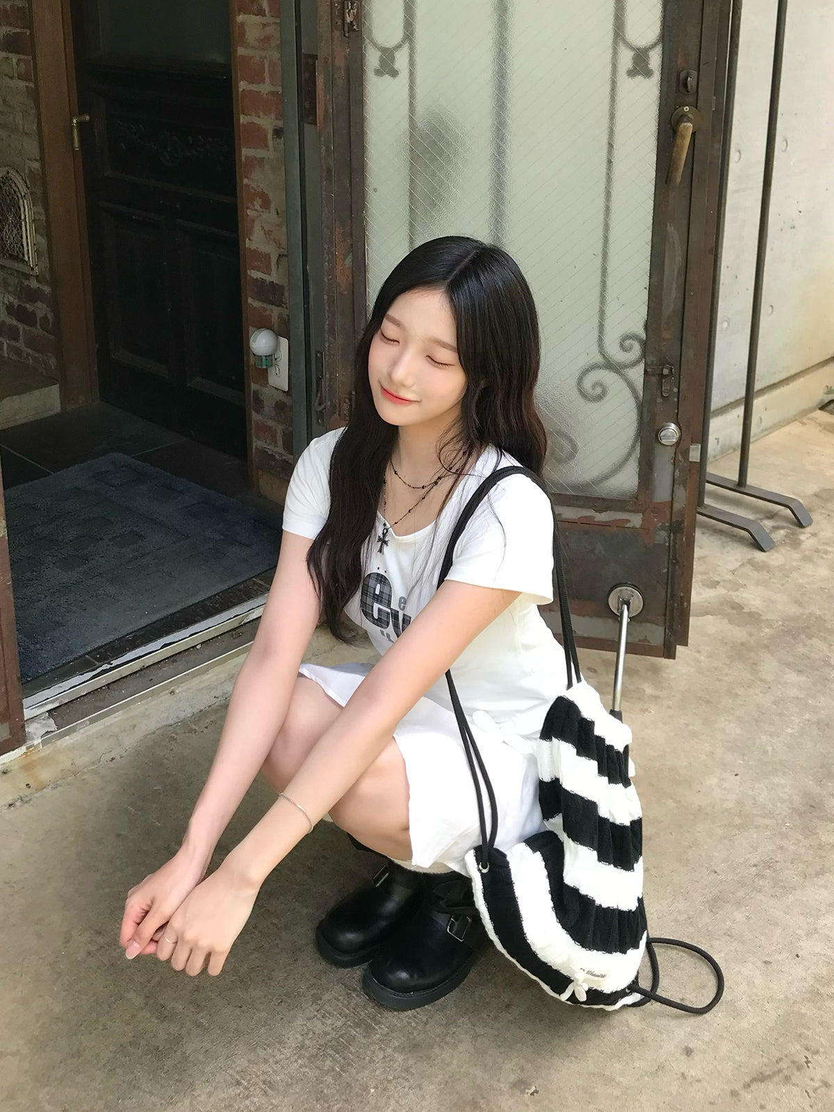 レースラップミニスカート