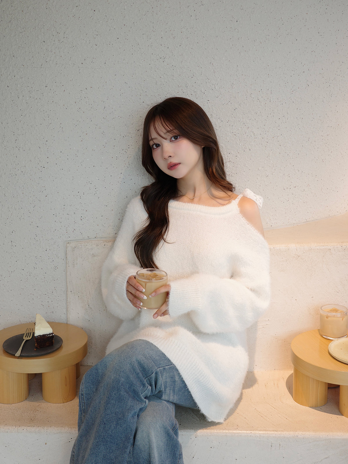 レースリボンチュニックニット – ANDOR ONLINE