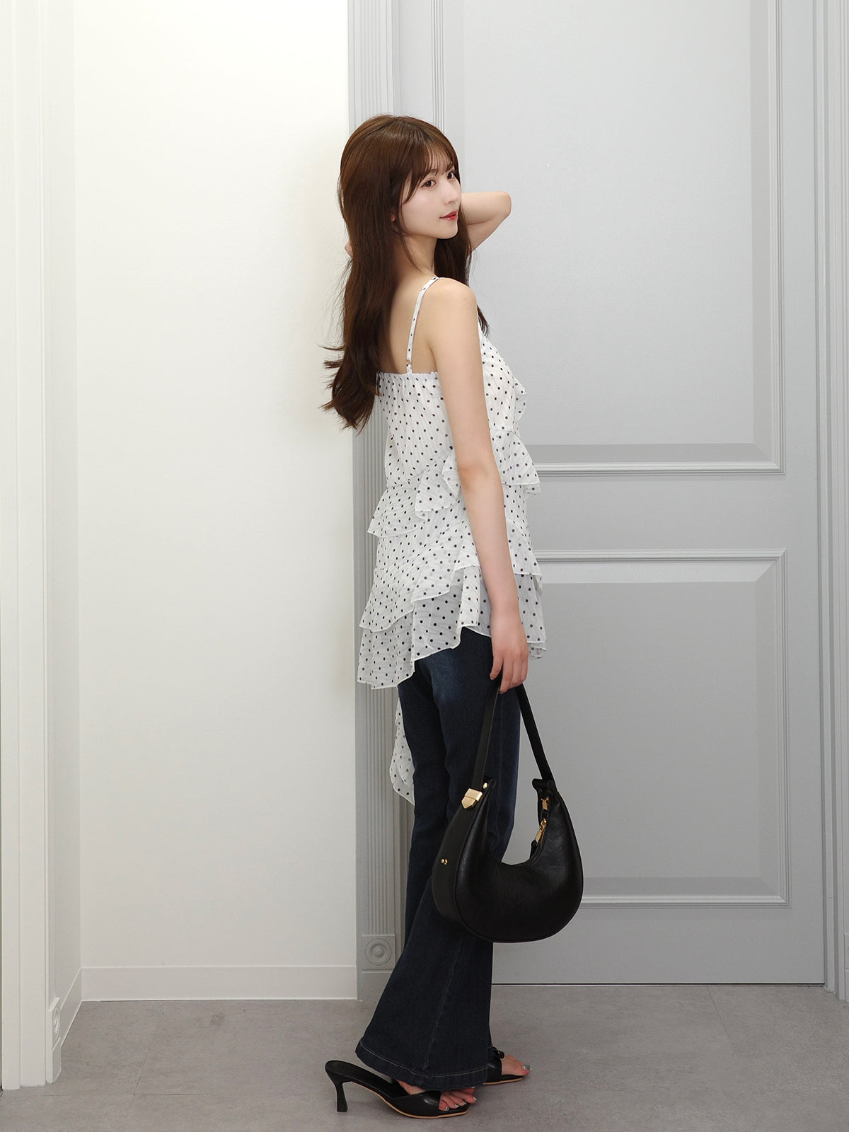 Irehimu Shia Dot Mini Dress