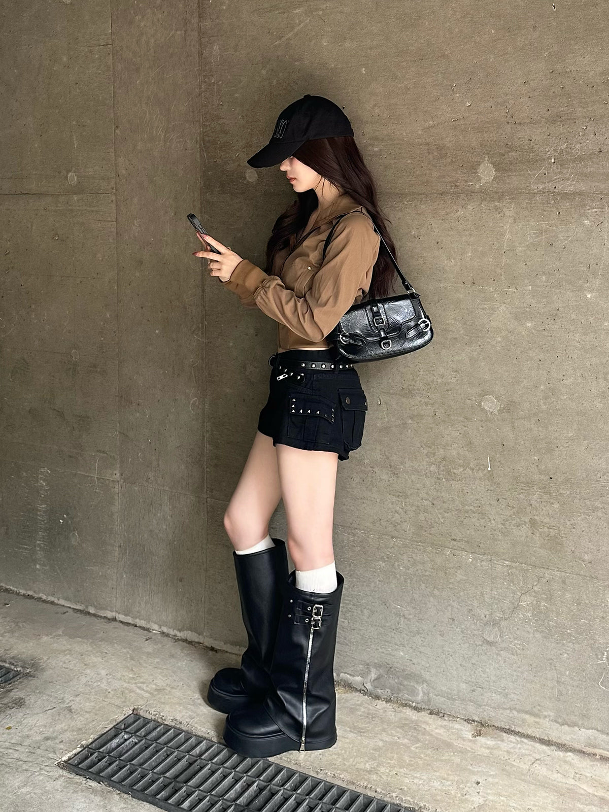 コンパクトジップショートジャケット