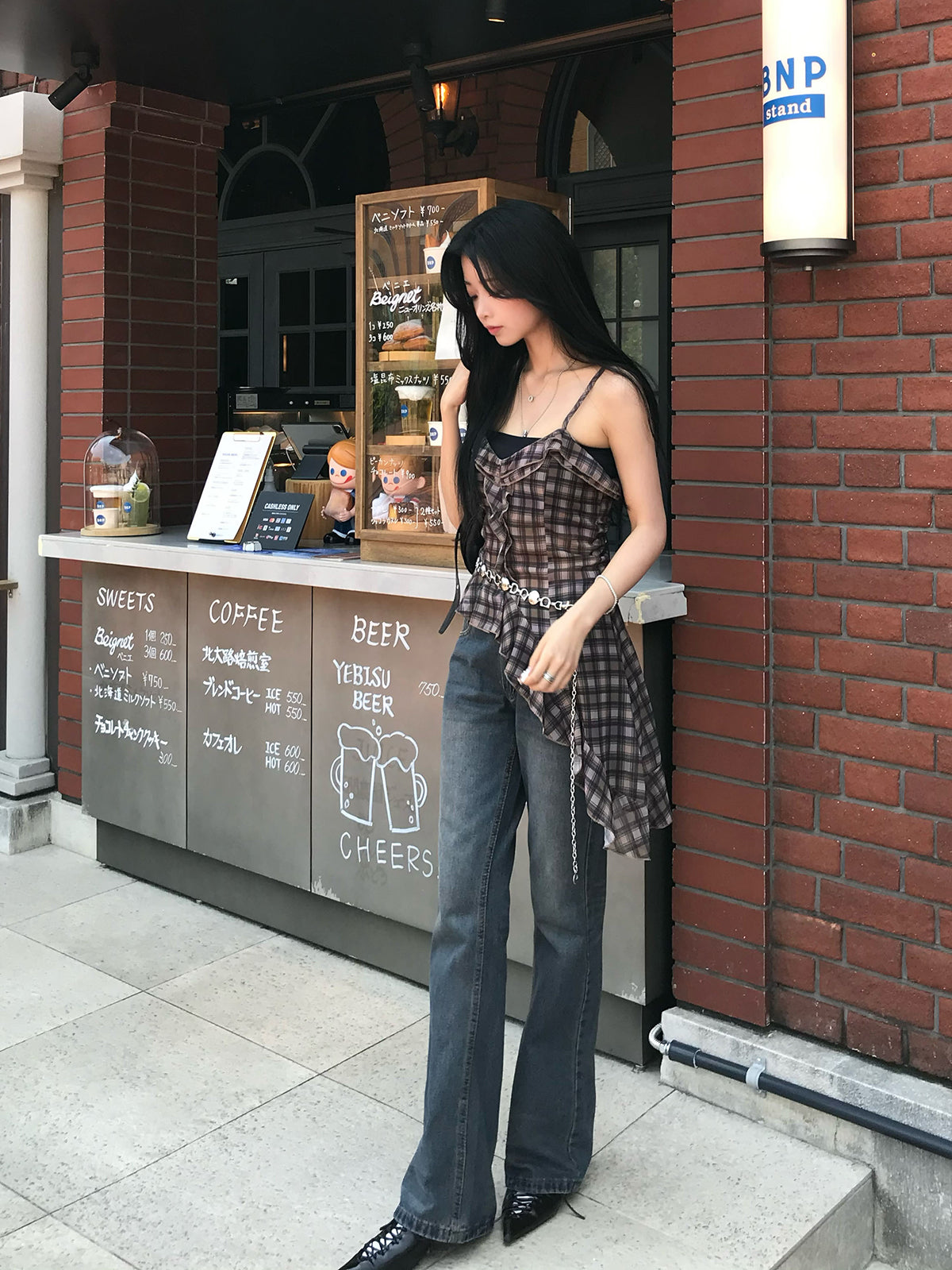 ヴィンテージライクローライズフレアデニムパンツ – ANDOR ONLINE 