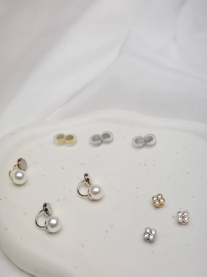 2wayクロヴィアマグネットピアス