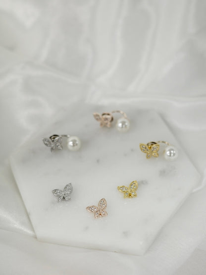 2wayパピヨンマグネットピアス