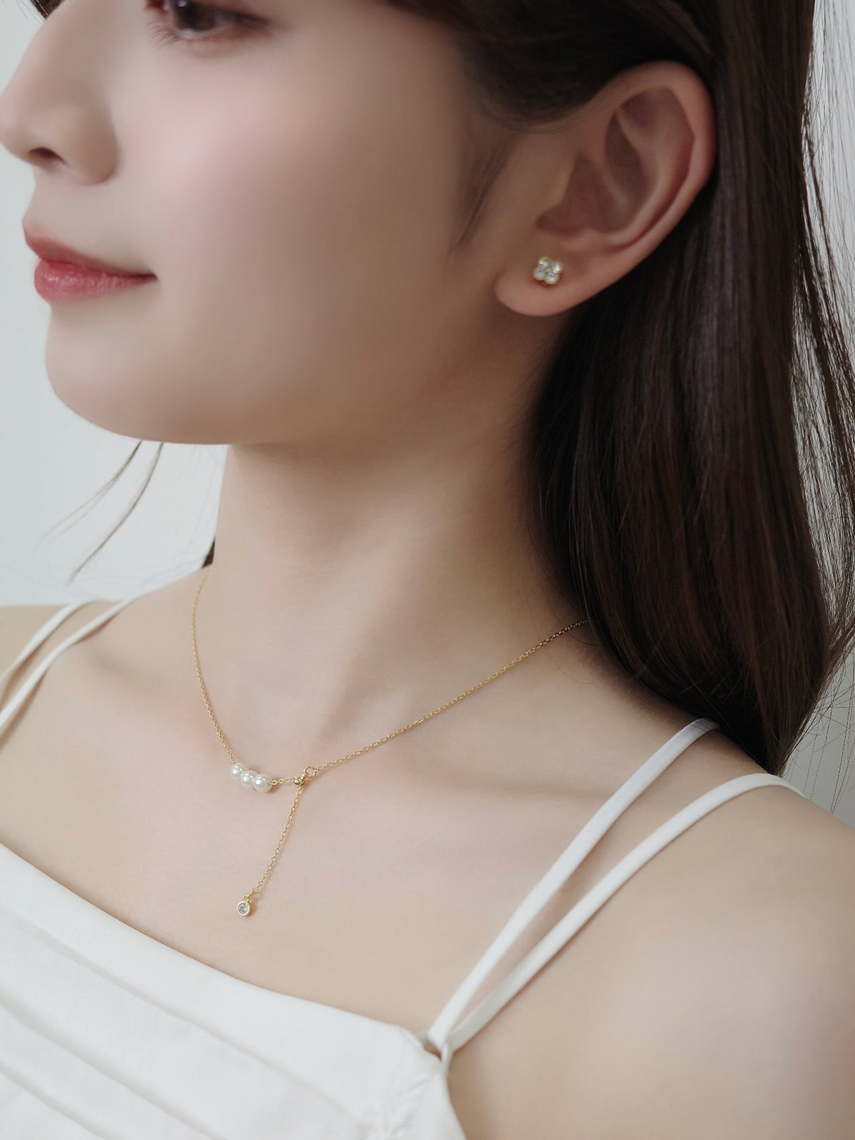 トリプルパールネックレス