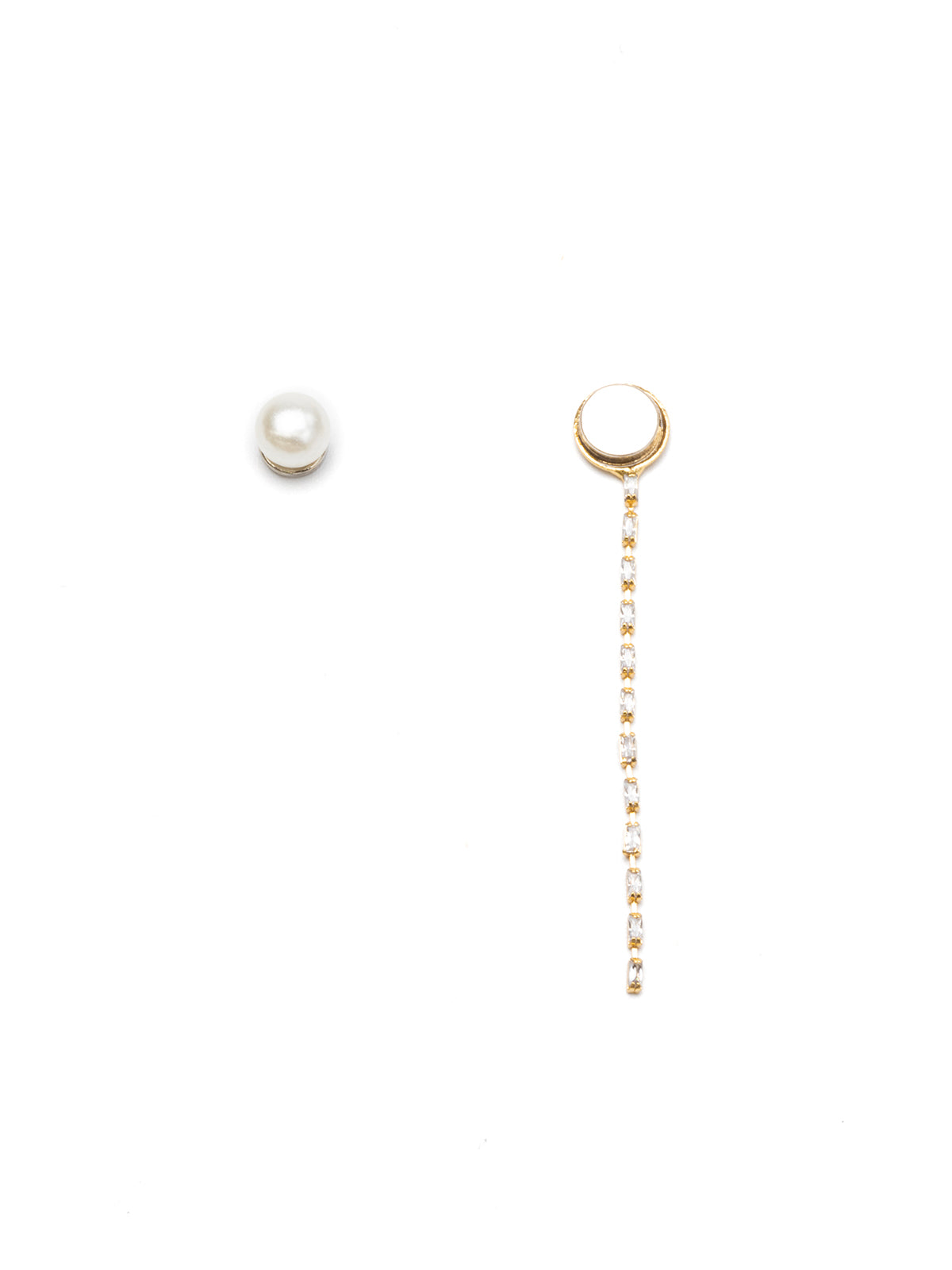 2wayルミチェーンマグネットピアス