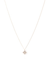 クロヴィアネックレス - ローズシルバー