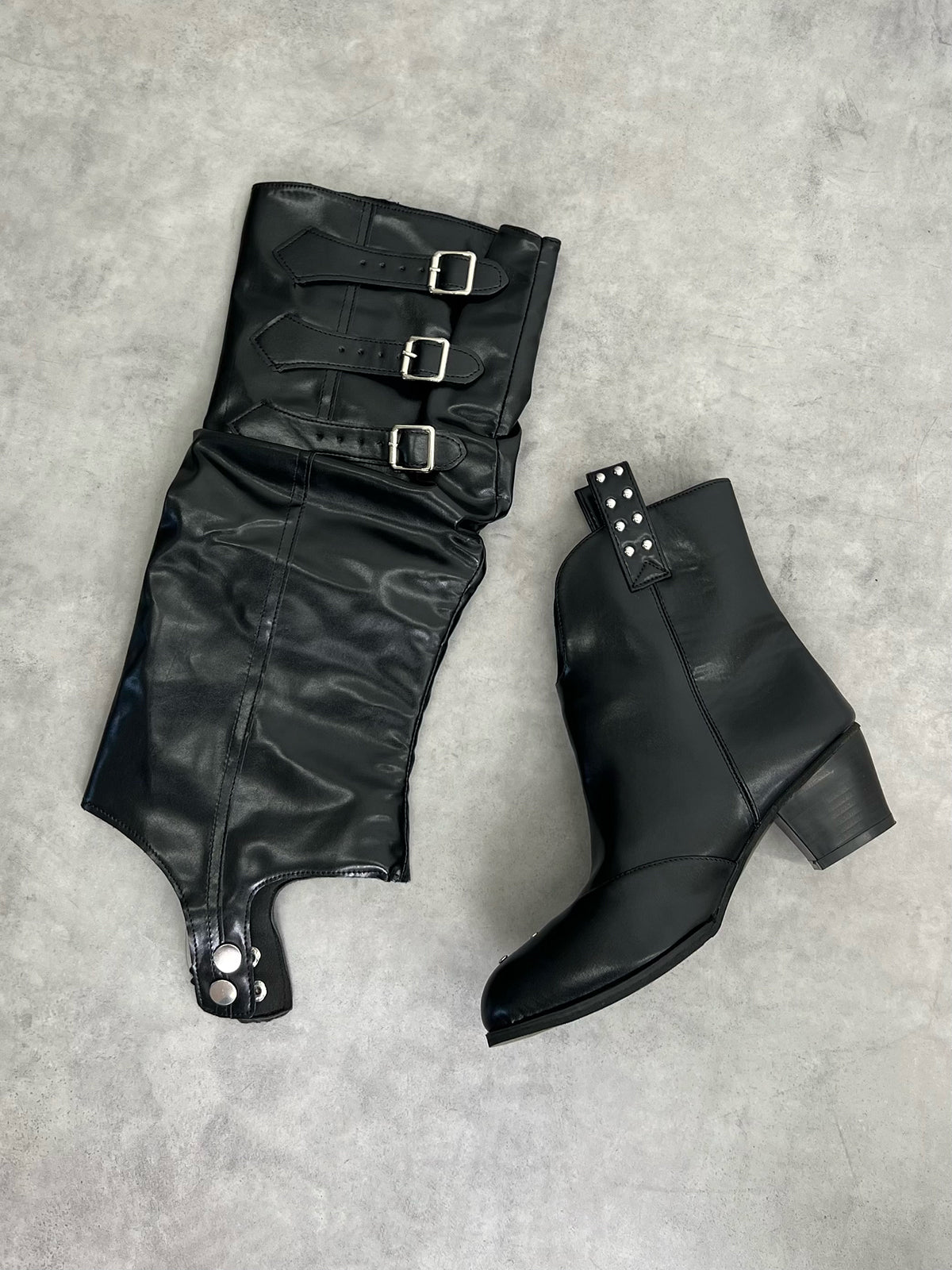 2WAYカバースタッズブーツ