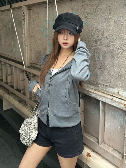 4/9★照片　黑色牛仔短裤