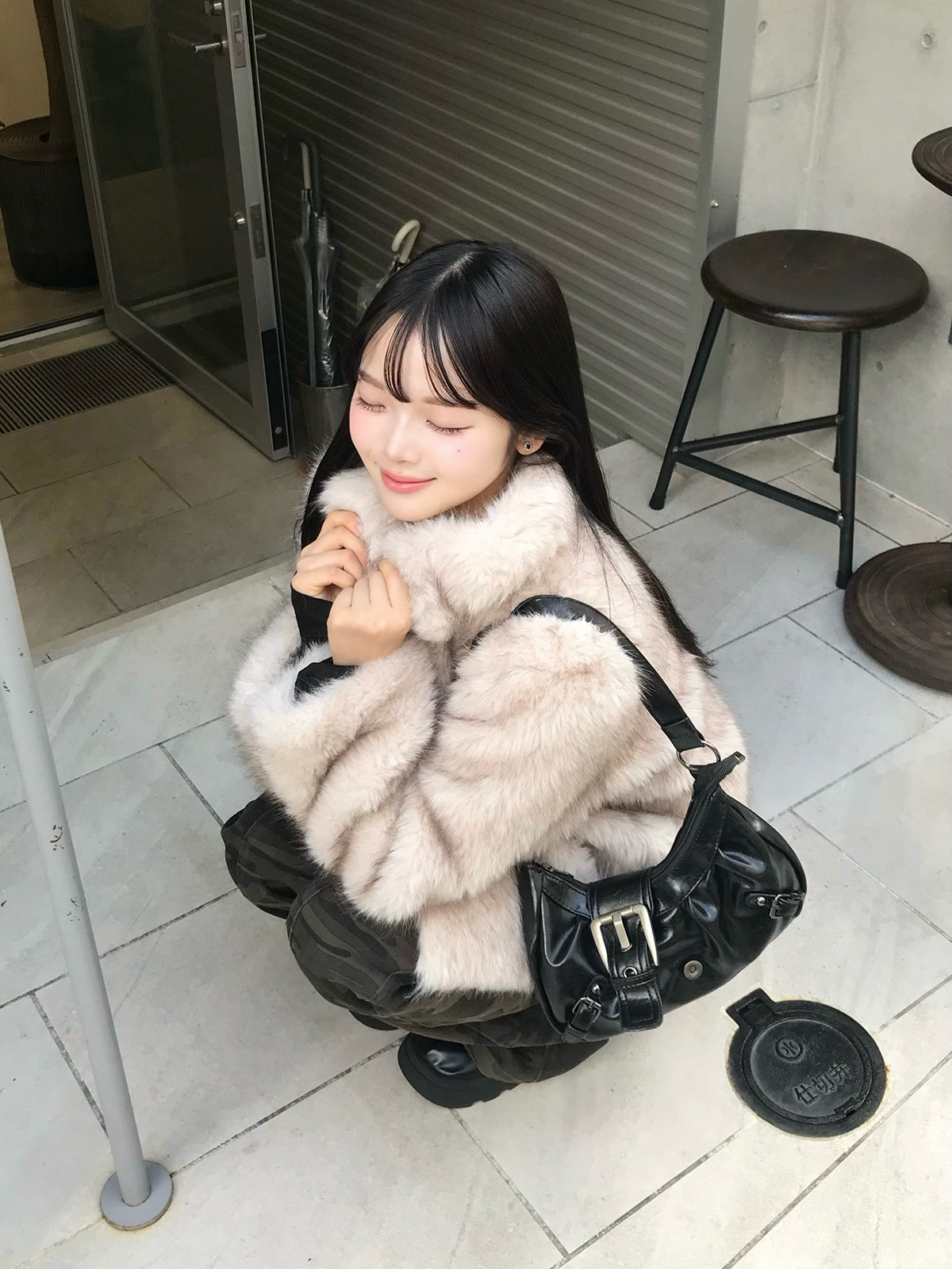 ボリュームファータッチカラーコート