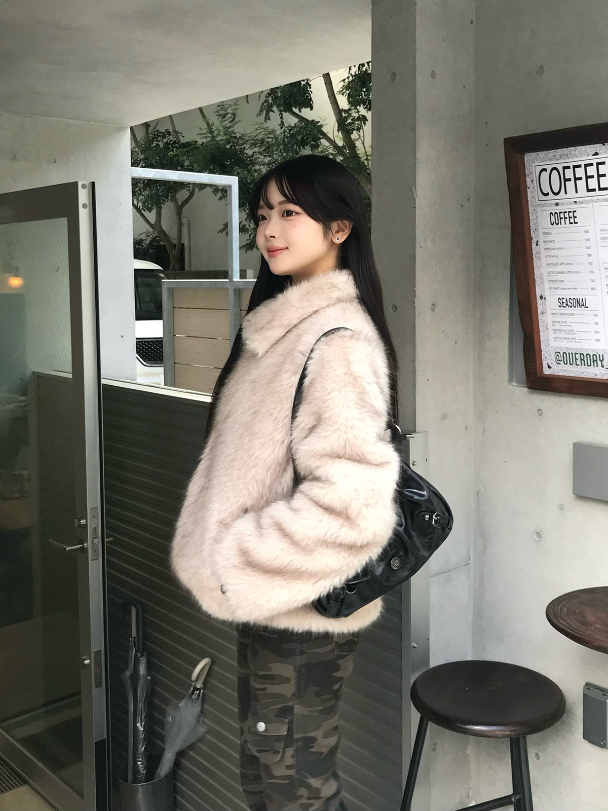 ボリュームファータッチカラーコート – ANDOR ONLINE