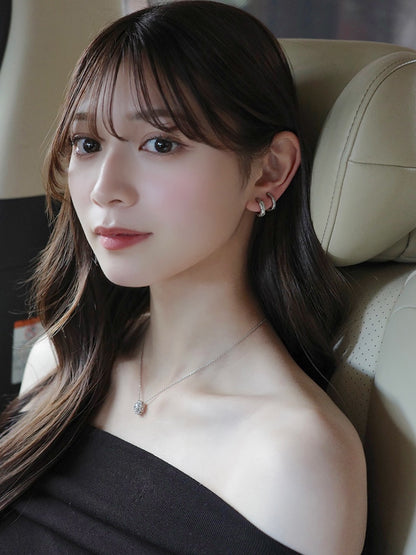 シャインフラワーネックレス