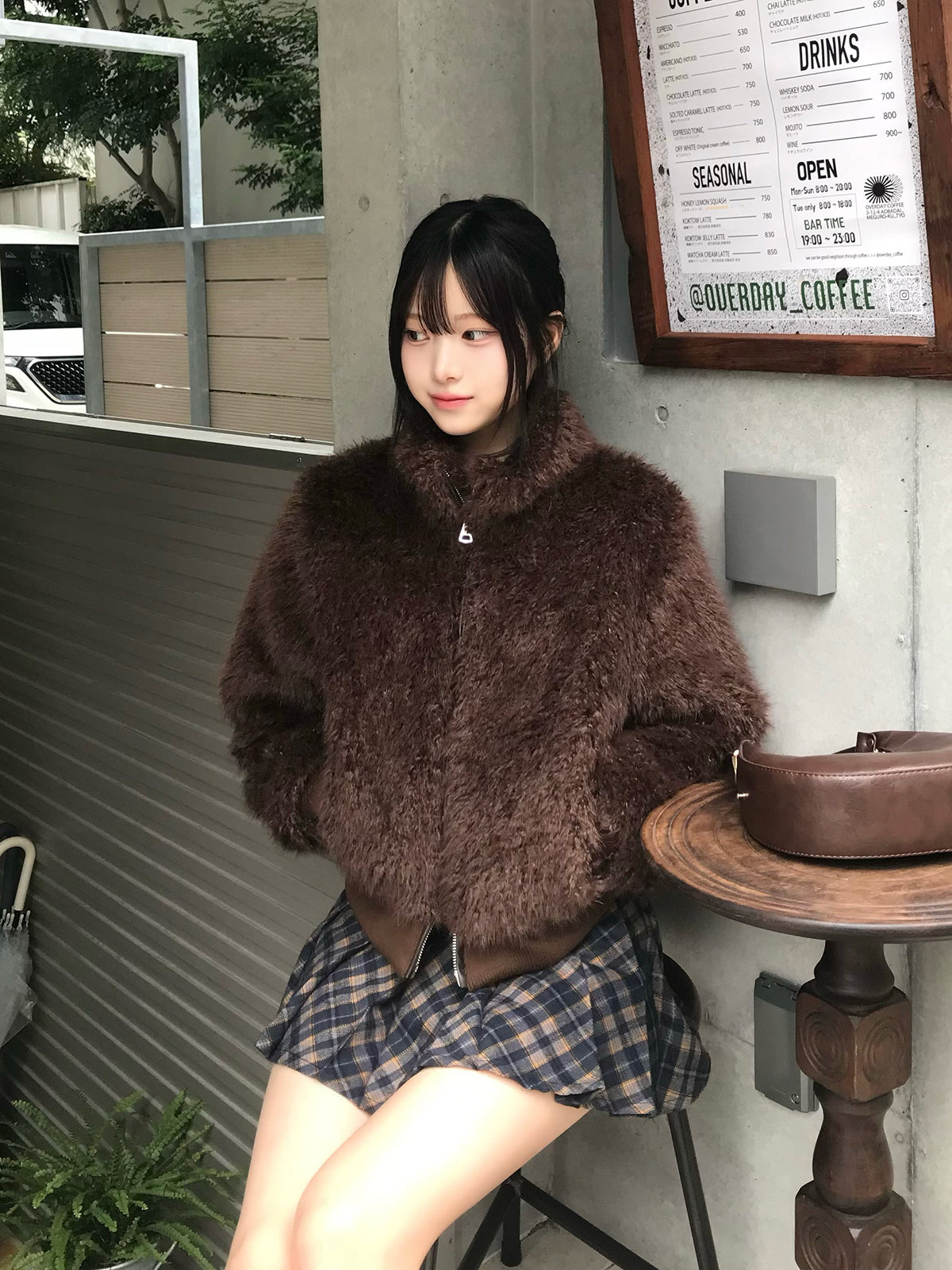 ファーライクダブルジップブルゾン – ANDOR ONLINE