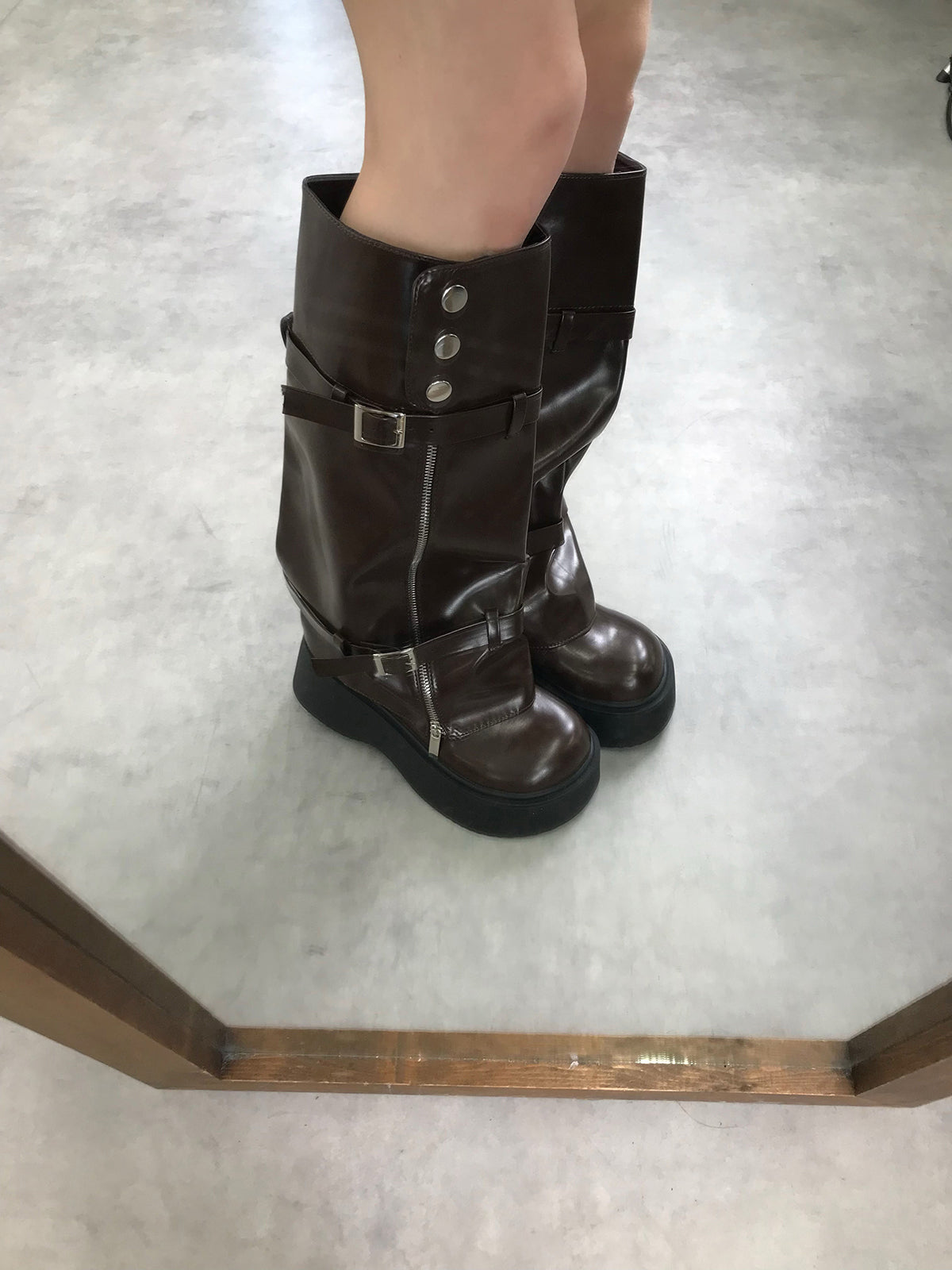 2WAYカバーボリュームブーツ