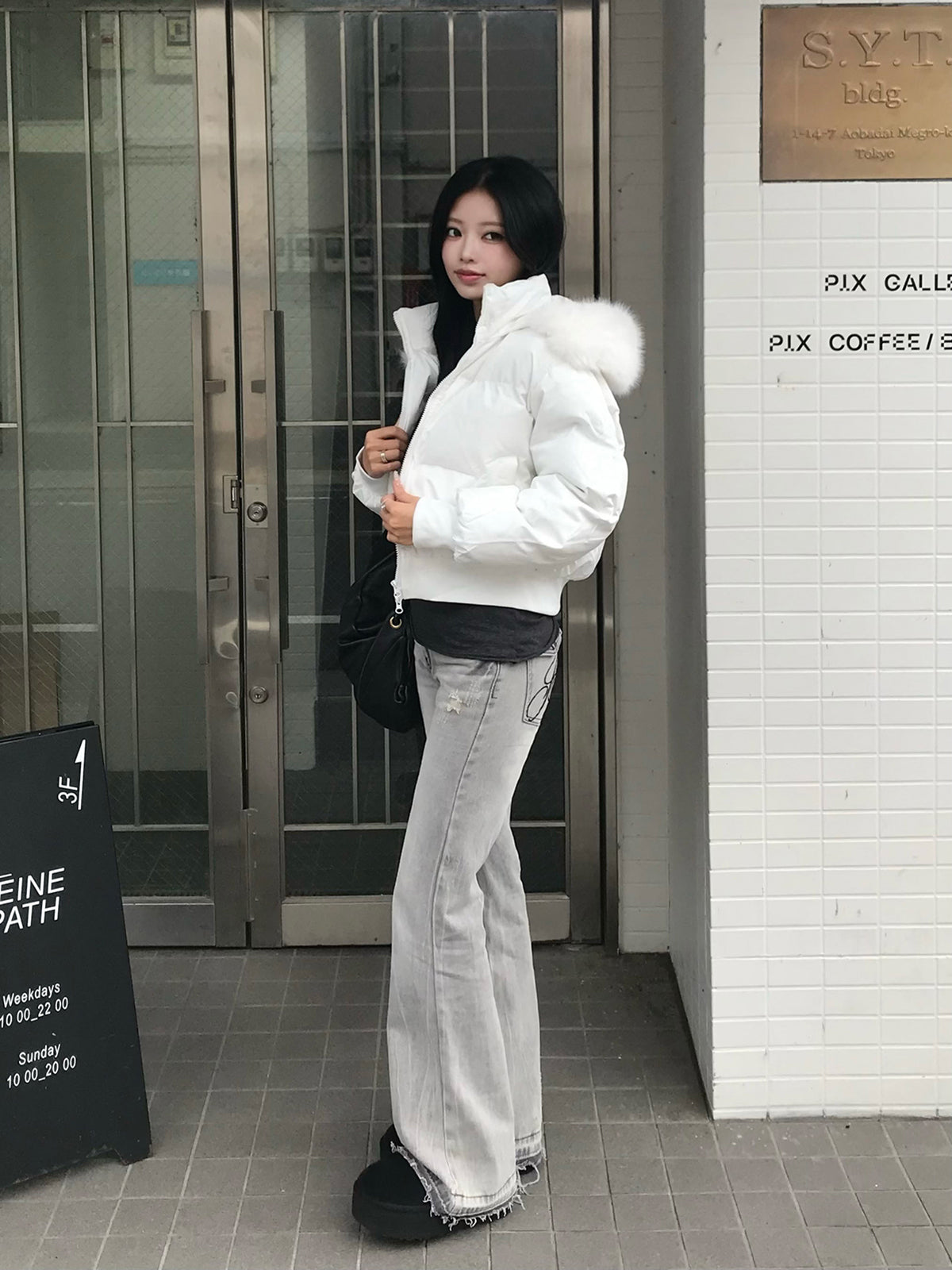 ダブルジップファータッチパデッドブルゾン – ANDOR ONLINE