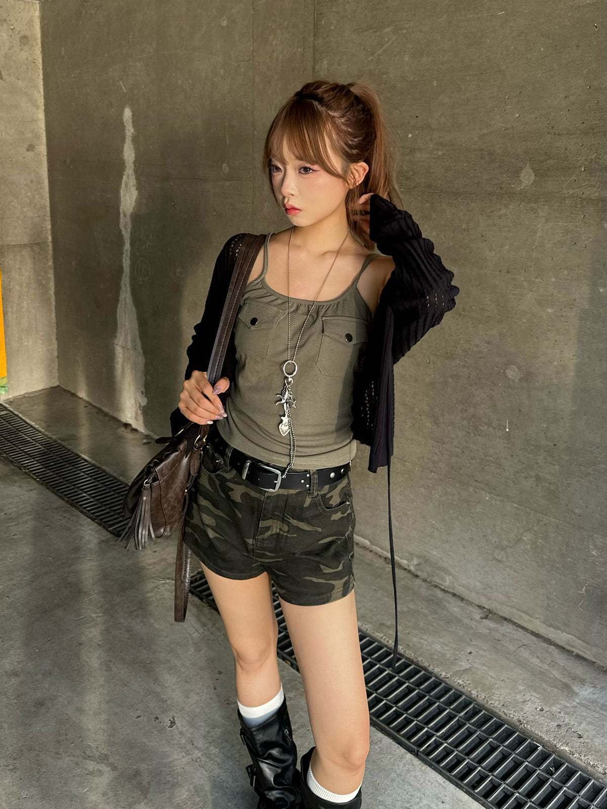 正規品 cozy.worldwide camo ショートデニム 正規品 cozy.worldwide