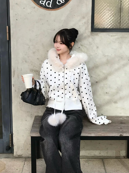 ドットファータッチパーカー