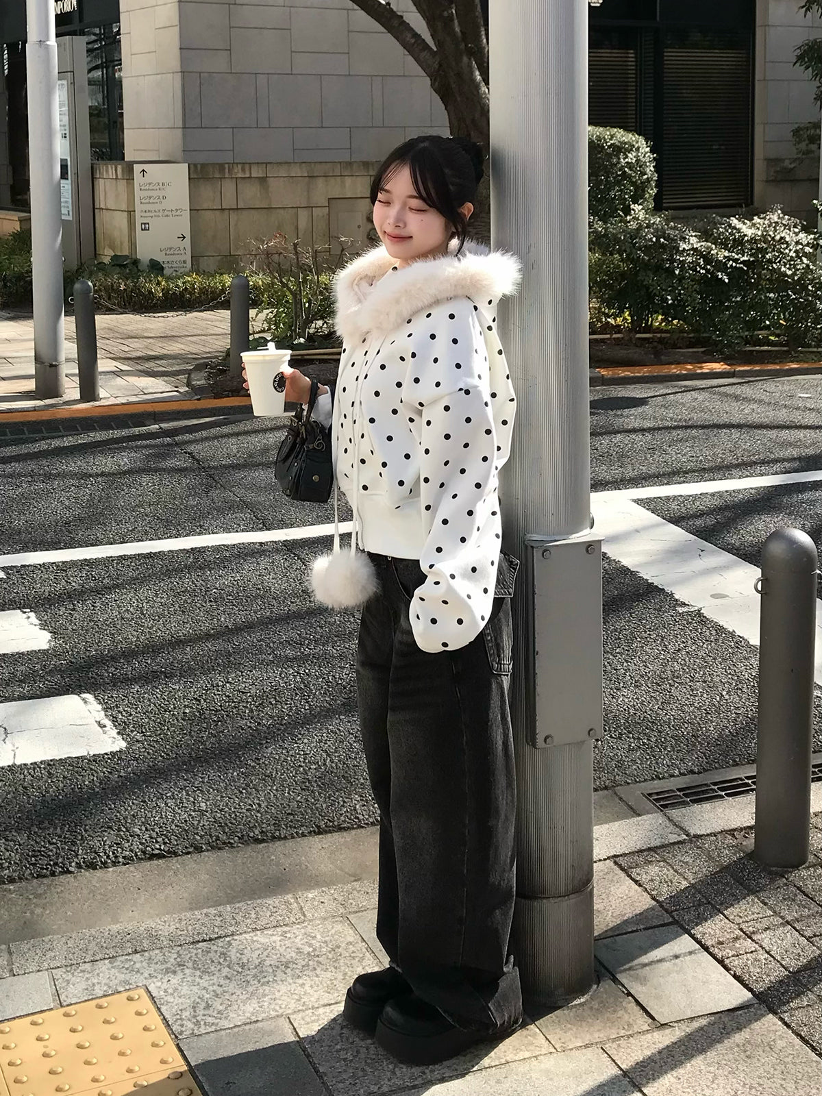 ウォッシングポケットワイドデニムパンツ