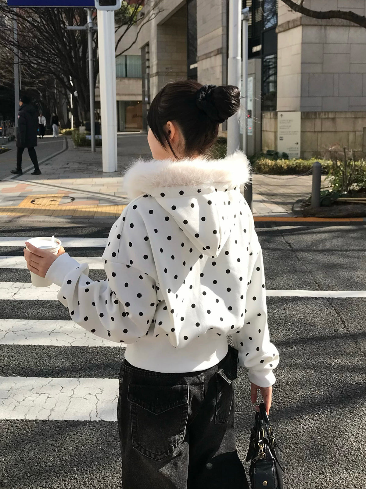 ドットファータッチパーカー