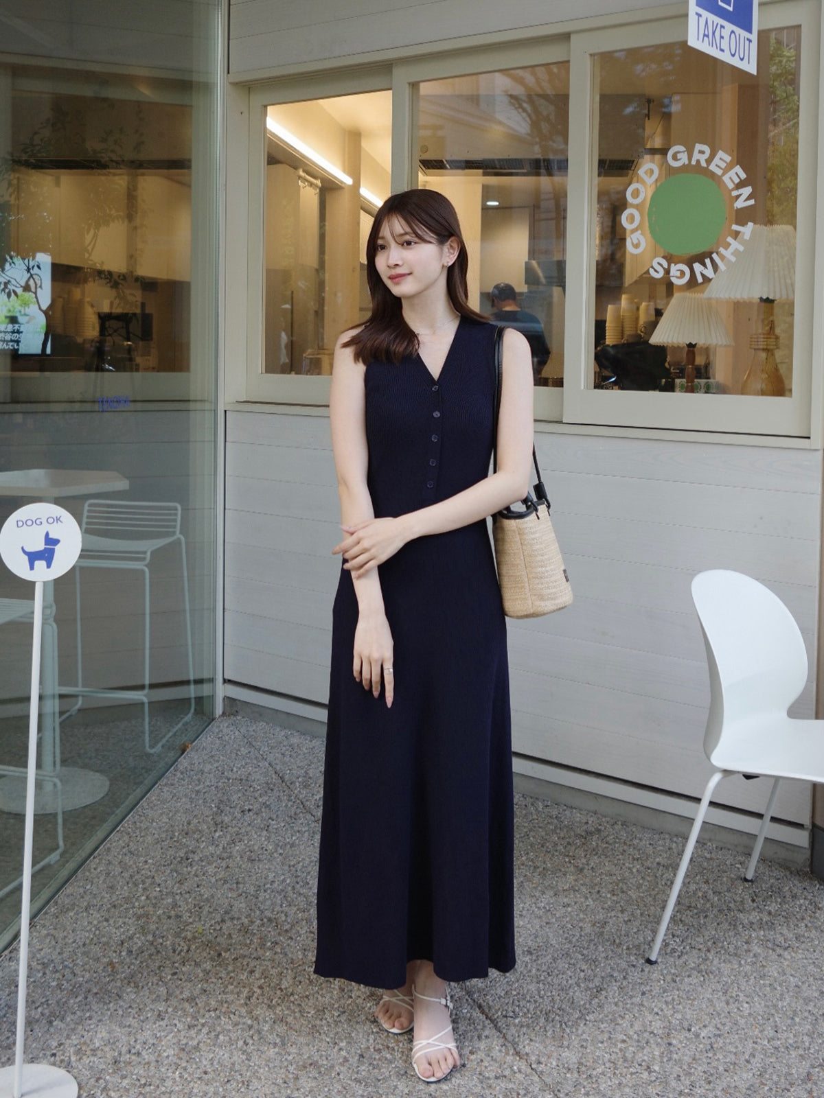 FENDI ノースリーブニットワンピース ネイビー 楽天市場】ニットワンピ（ブランドフェンディ）（ワンピース