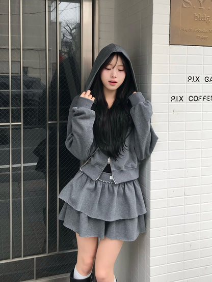 ラメロゴスウェットセットアップ