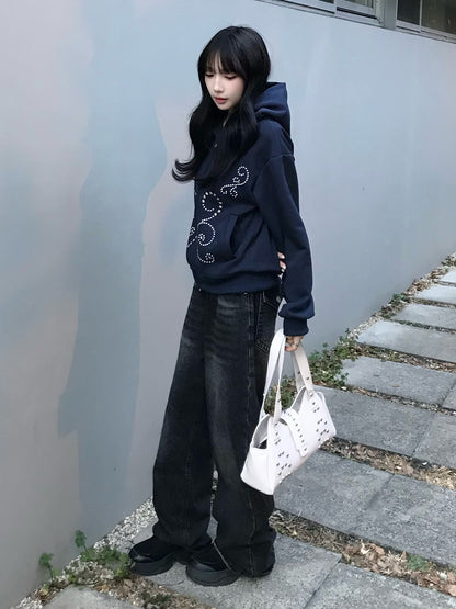 ウォッシングポケットワイドデニムパンツ