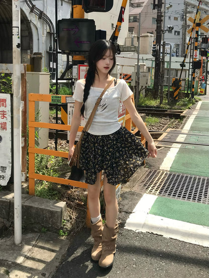 ロゴシアーショートスリーブカットソー