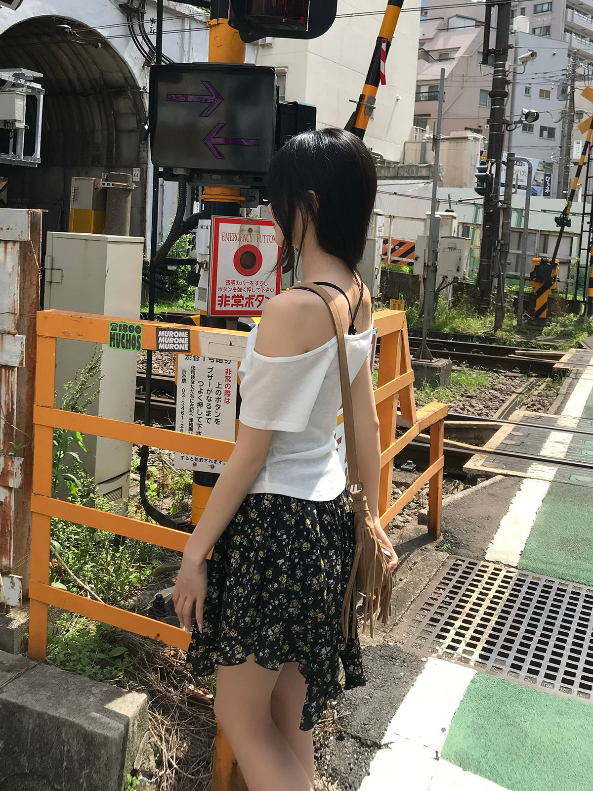 ロゴシアーショートスリーブカットソー