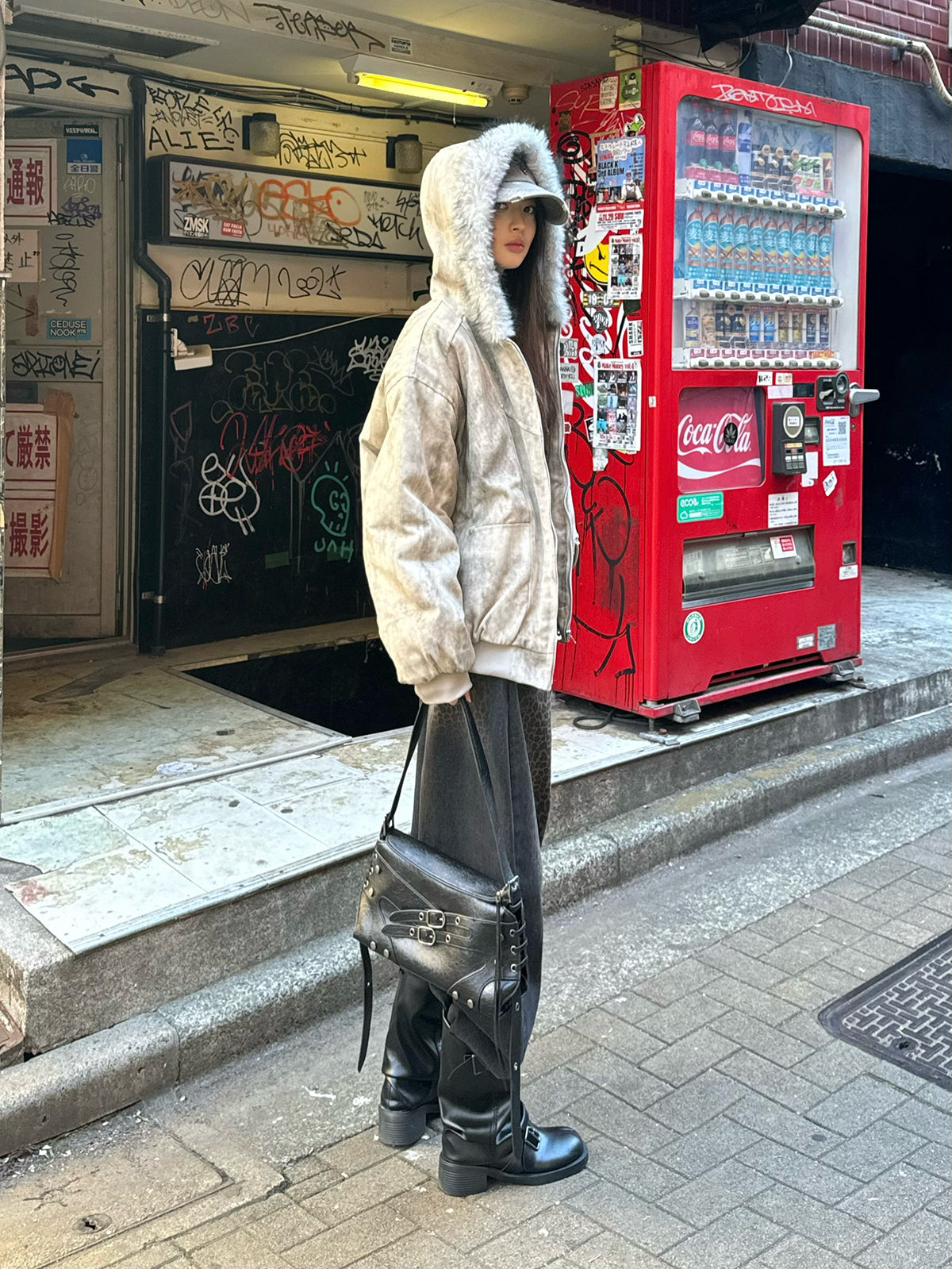 ダーティウォッシュファータッチブルゾン – ANDOR ONLINE