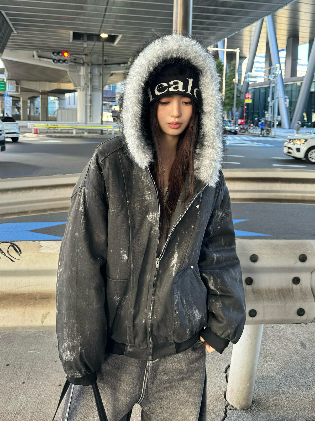 TRIFLE ダーティウォッシュファータッチブルゾン ダーティウォッシュファータッチブルゾン – ANDOR ONLINE