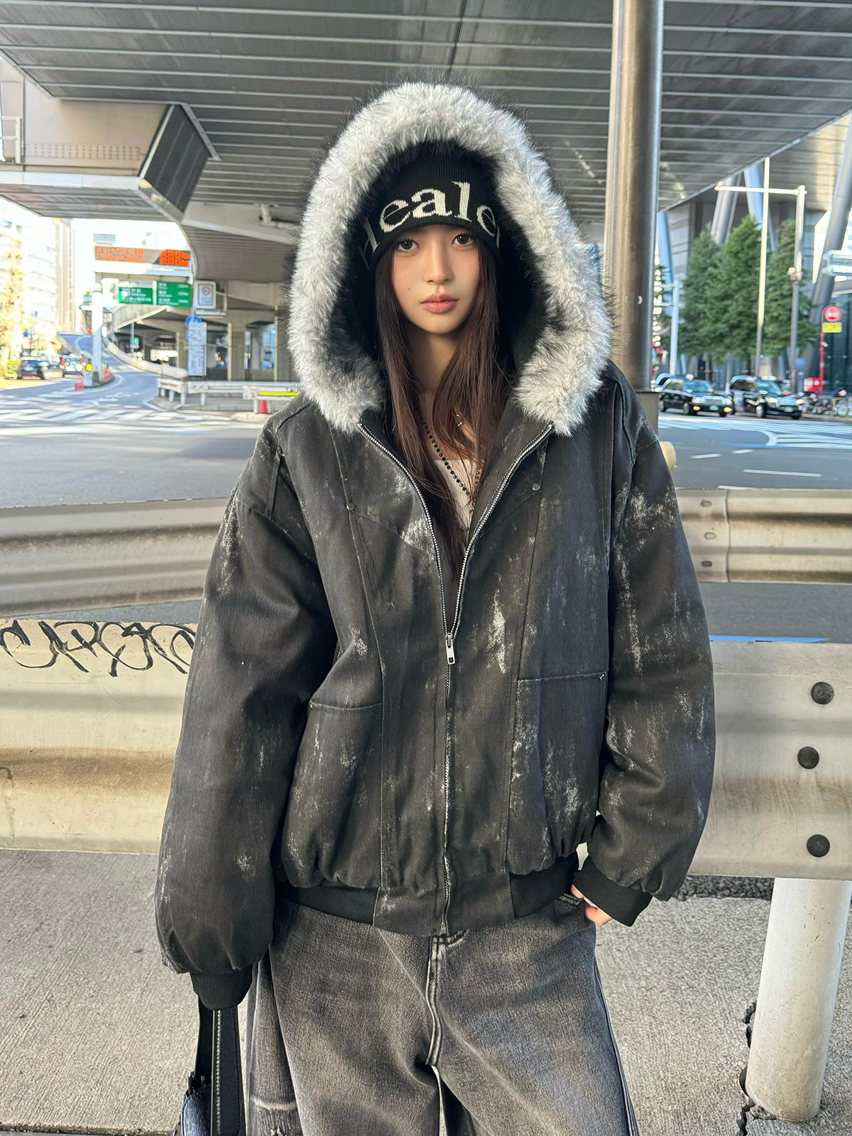 ダーティウォッシュファータッチブルゾン – ANDOR ONLINE