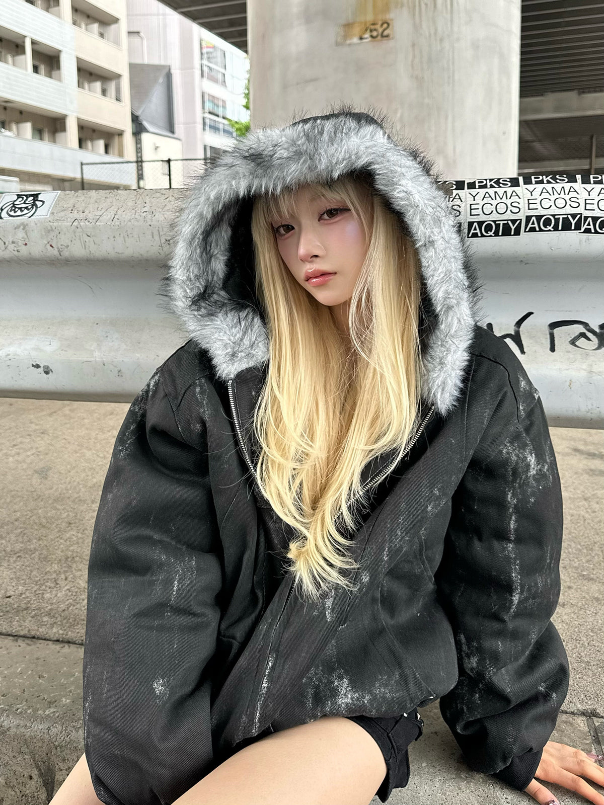 ダーティウォッシュファータッチブルゾン – ANDOR ONLINE