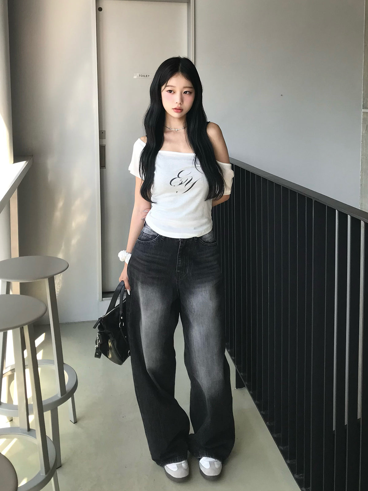 ロゴシアーショートスリーブカットソー