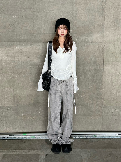 ドロストフーディーカットソー