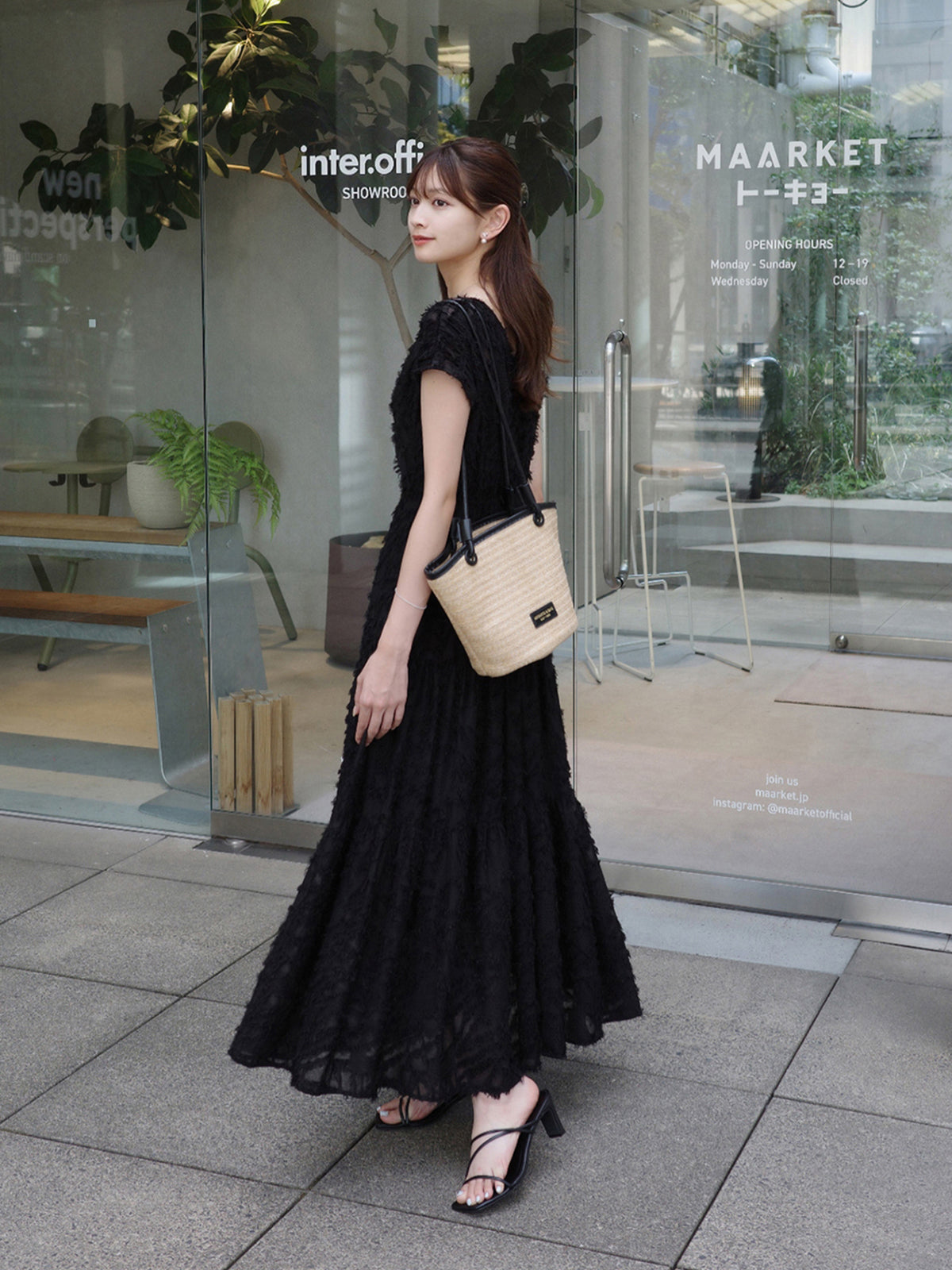 ジャガードレースワンピース
