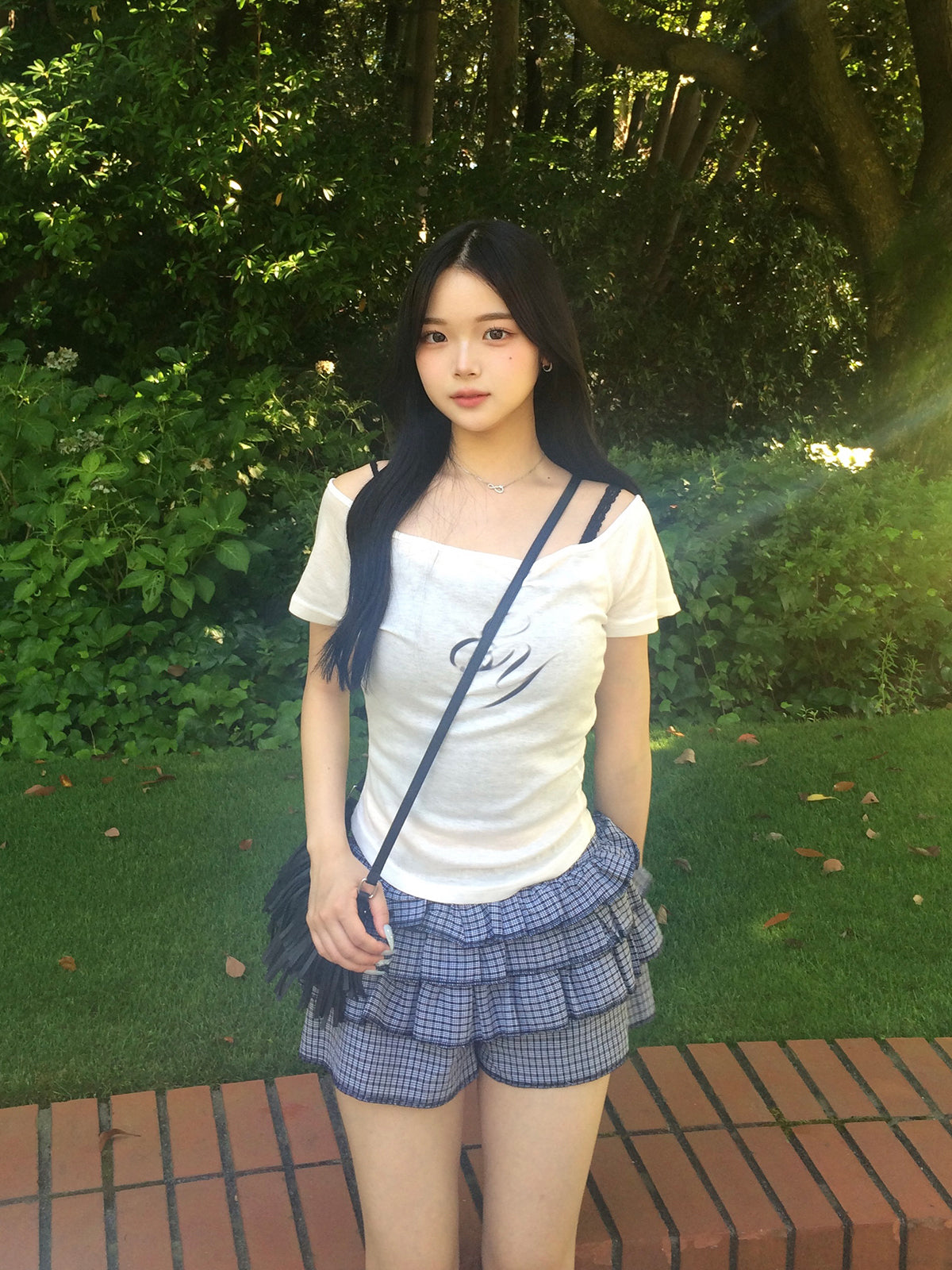 ロゴシアーショートスリーブカットソー