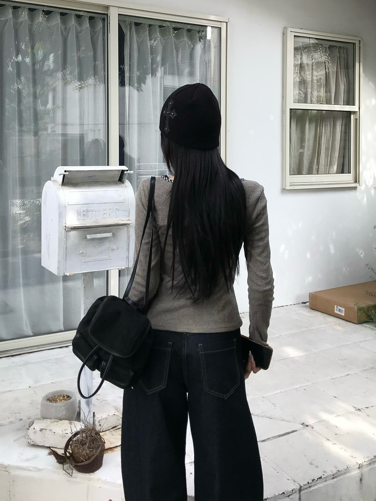 スエードタッチミニバックパック