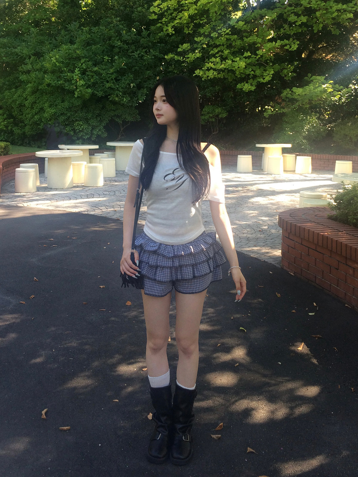 ロゴシアーショートスリーブカットソー