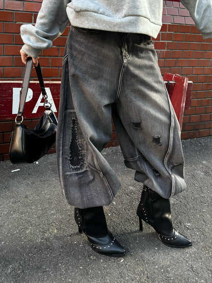 ウエスタンカバーミドルブーツ