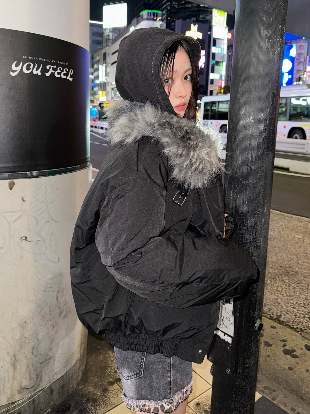 ベルトストラップファータッチカラーブルゾン – ANDOR ONLINE