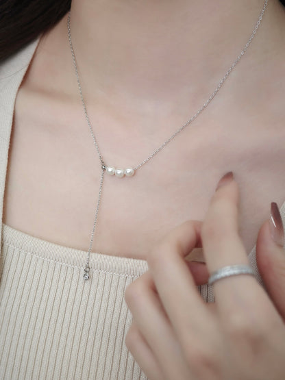 トリプルパールネックレス