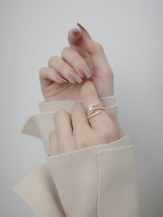 ダブルラインパールリング