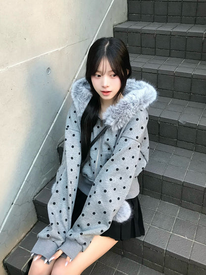 ドットファータッチパーカー