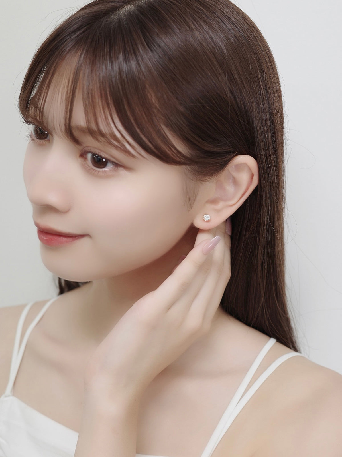 2wayタイニーリボンマグネットピアス