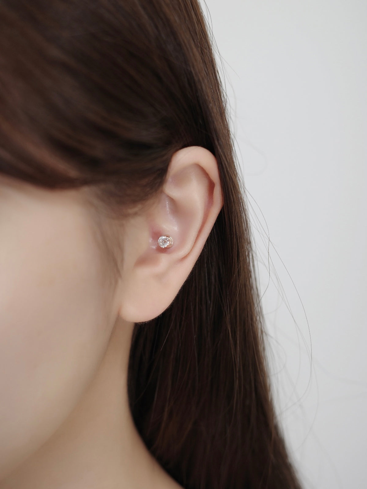 2wayタイニーリボンマグネットピアス