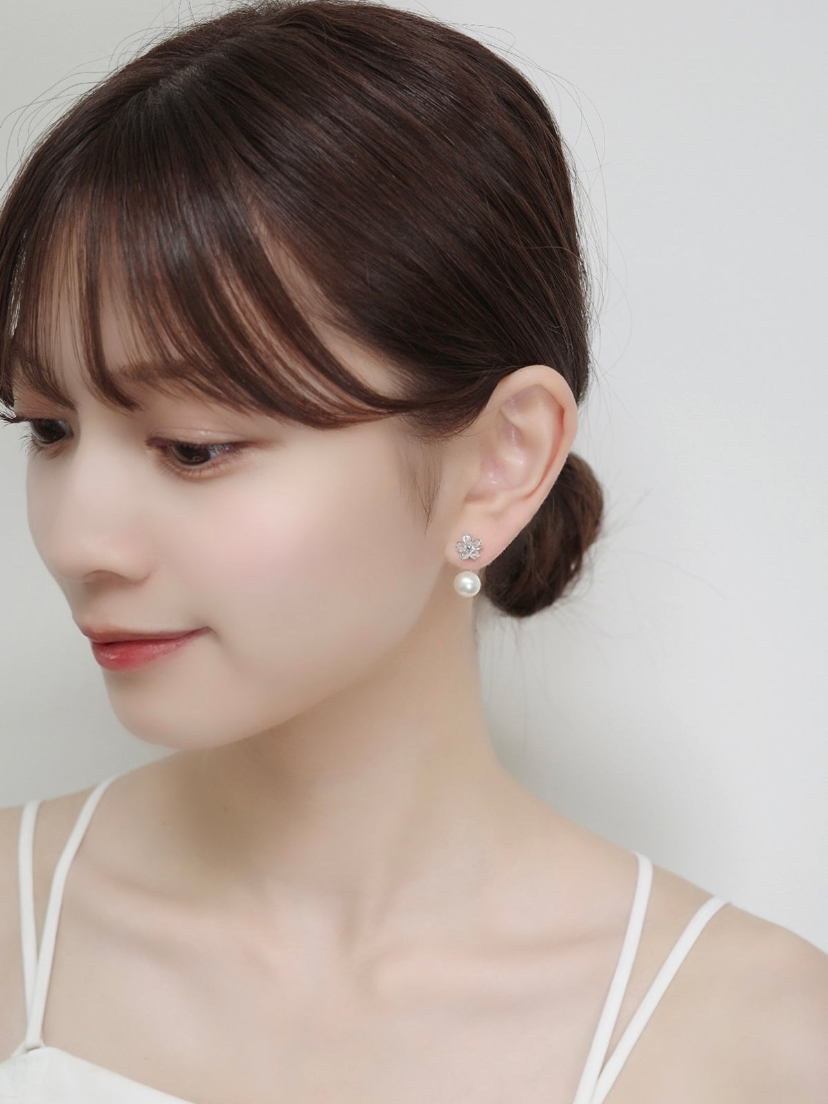 ペア⭐︎デイジーピアス デイジーのピアス or イヤリング / Daisy Pierced or Clip-On Ea