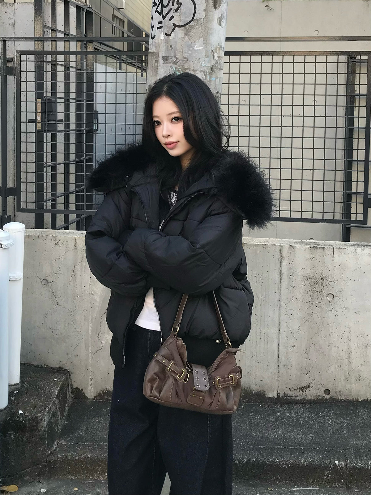 ビッグカラーファータッチブルゾン – ANDOR ONLINE