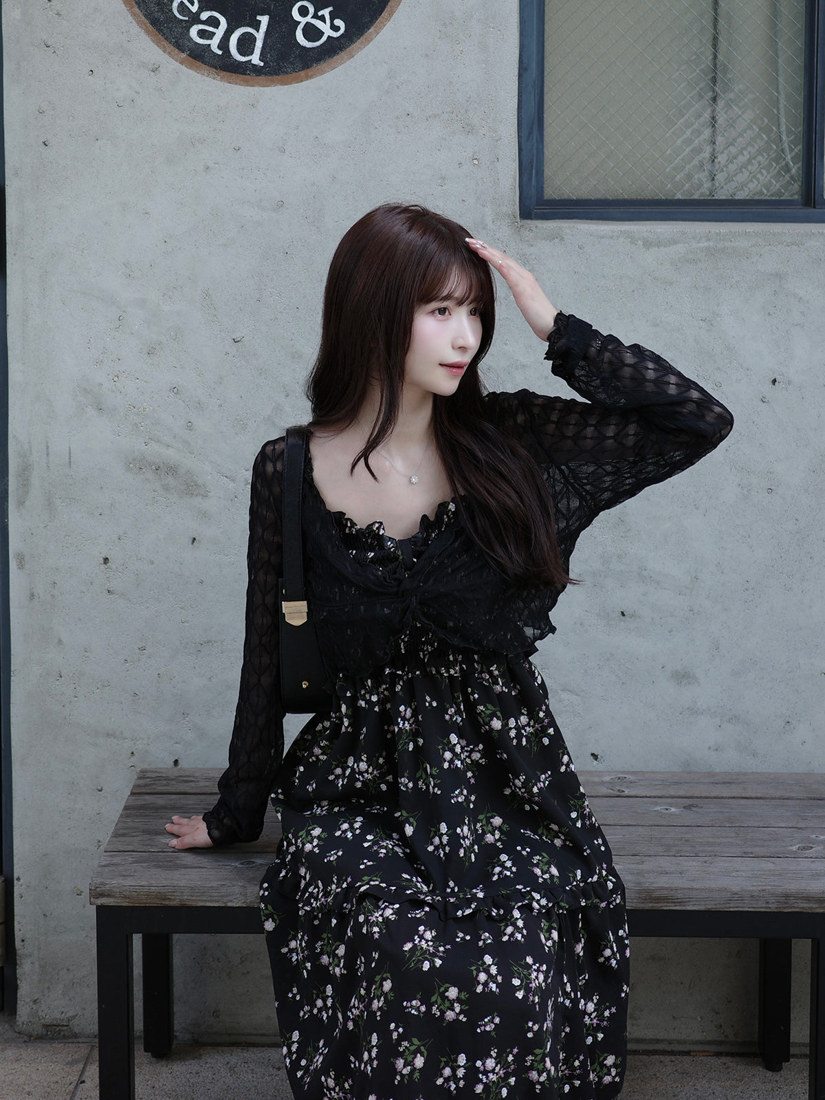 ツイストシアークロップドカットソー