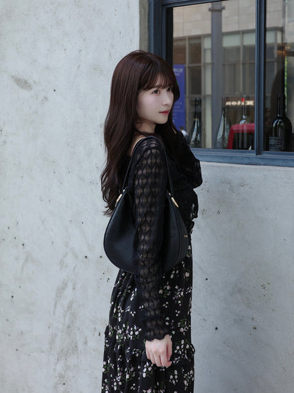 ツイストシアークロップドカットソー